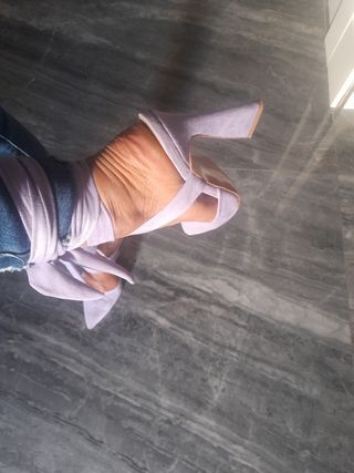 Zapato lila