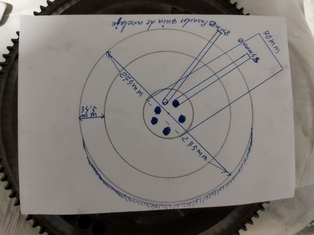 Volante y embrague Dian6