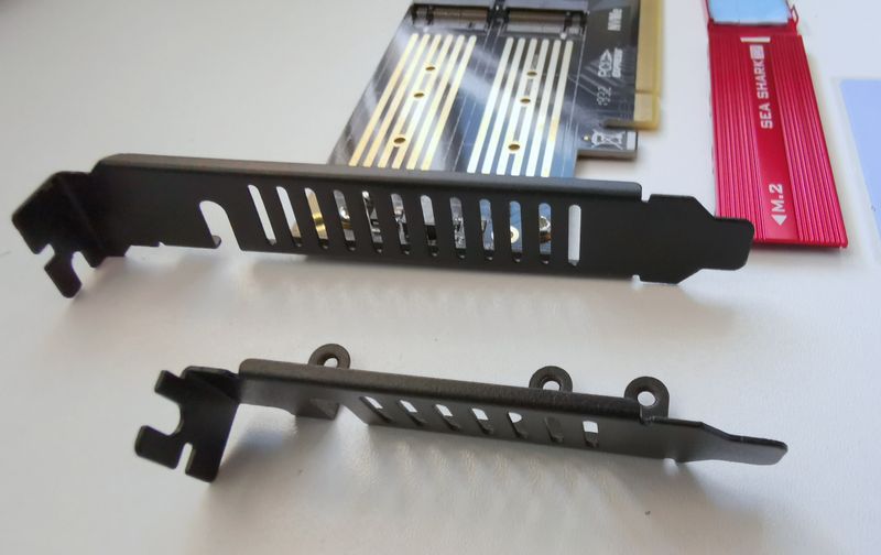 Tarjeta expansión PCI-E 3 JEYI NVME SATA SDD M.2 afbeelding 5