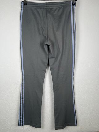 Pantaloni Larghi Grigio Bianco Donna M