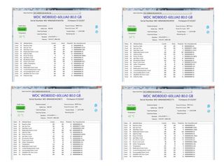 Hard Disk HDD Western Digital SATA 7200 RPM set GB