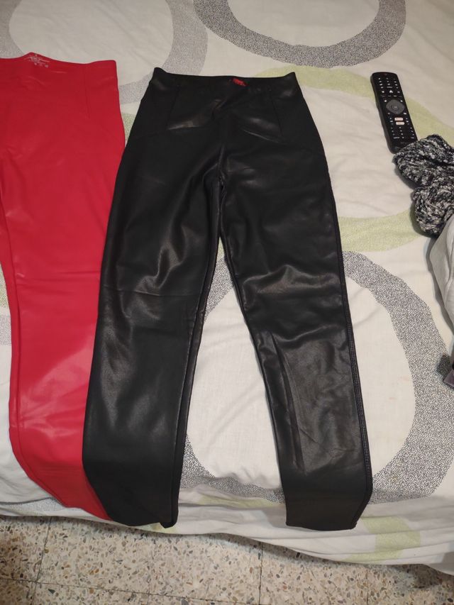 Lote tipo cuero pantalón