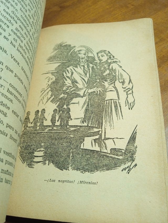 Diez negritos,antiguo