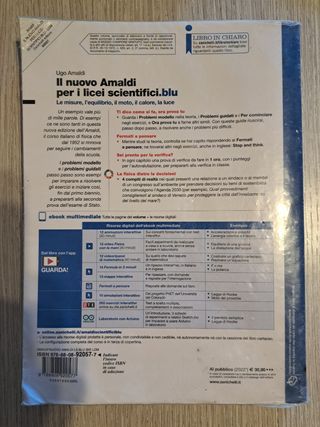 Il nuovo Amaldi per i licei scientifici.blu. Per il primo biennio del Liceo scientifico. Con e-book. Con espansione online. Le misure, l'equilibrio, il moto, il calore e la luce (Vol. 1)