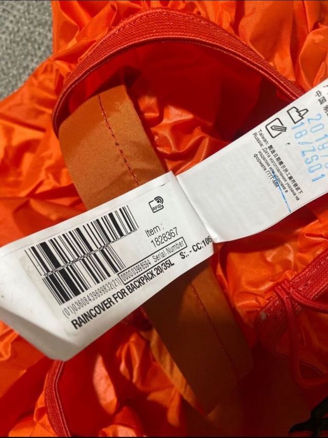 Funda impermeable mochila Quechua