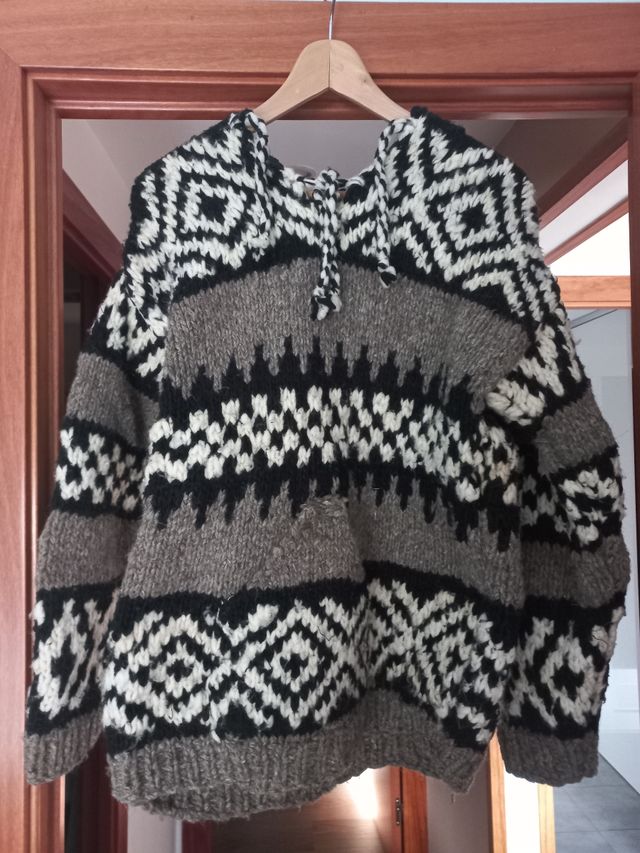 Chaqueta lana étnica