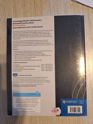 Cambridge IGCSE™ Mathematics Extended Practice Book (Cambridge International IGCSE)