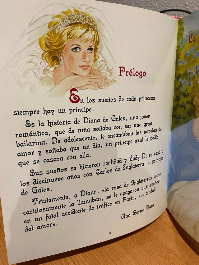 Libro Lady Di - Princesa de Gales