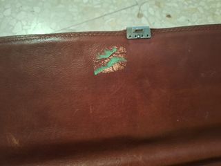 Maletín cuero hombre