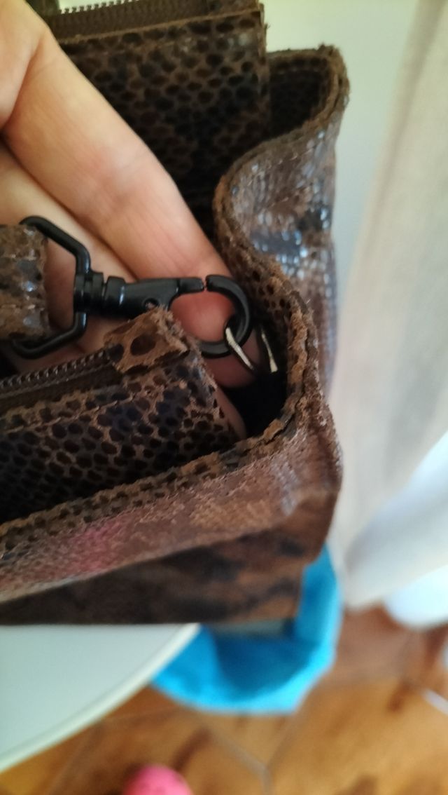 Tracolla/borsa vera pelle