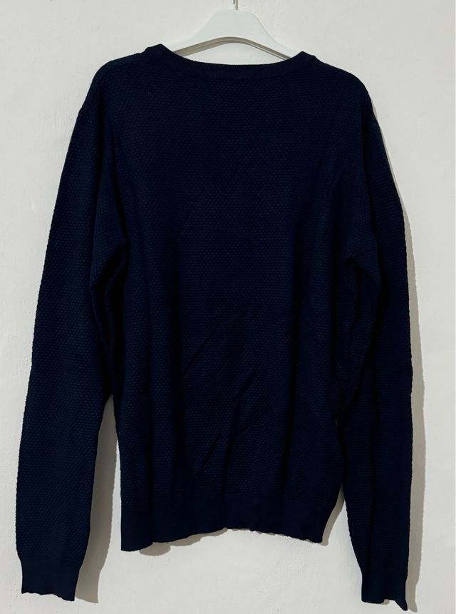 Maglia girocollo blu uomo tg XL Smiling London