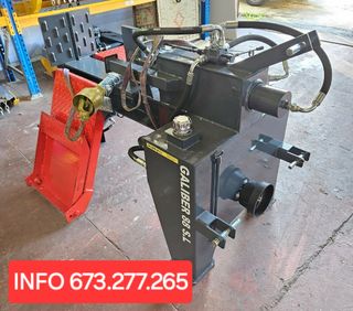 Rachador leña tractor