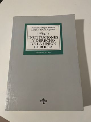 Instituciones y derecho de la Unión Europea