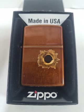 ZIPPO ORIGINAL DE BALA