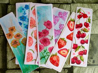 Marca páginas hechos a mano