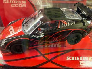 Porsche scalextric coche del club 2008