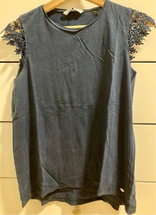 T-shirt azul Tiffosi