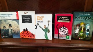 5 libros de lectura de 1° ESO LUGO