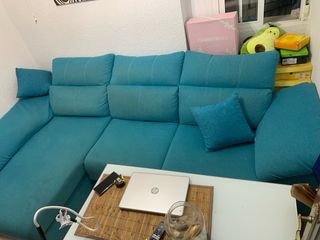 Sofa chaisselongue con canapé