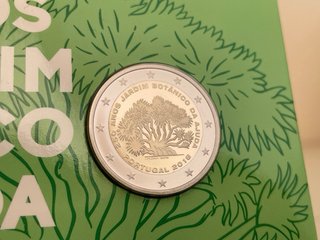 2 euro Portogallo 2018 Giardino di Ajuda Proof BE