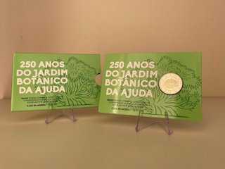 2 euro Portogallo 2018 Giardino di Ajuda Proof BE