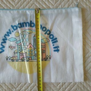 Busta con cerniera asilo