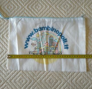 Busta con cerniera asilo