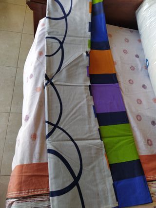 Funda nórdica con relleno.