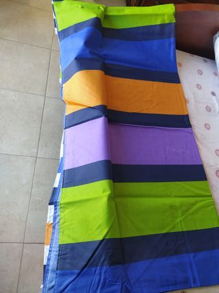 Funda nórdica con relleno.