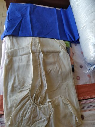 Funda nórdica con relleno.