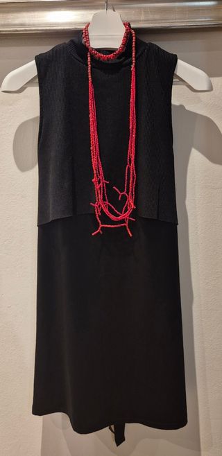 Mini abito nero ZARA