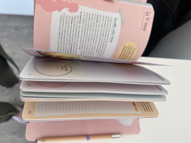 Agenda embarazo en frances