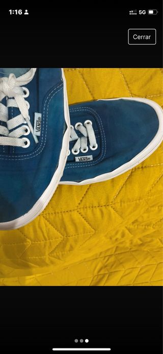 Vans azules