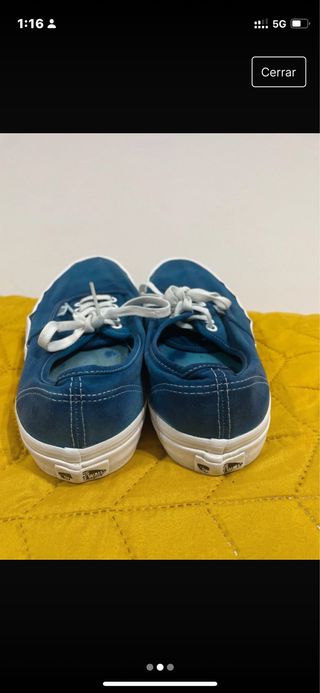 Vans azules