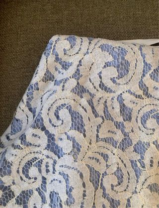 Vestido azul corto para eventos