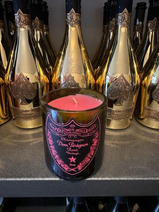 Candele dom perignon luminose