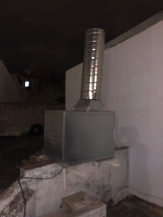 Campana extractora industrial