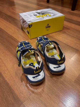 Sandalias cangrejeras Lois niño N°38 poco usadas