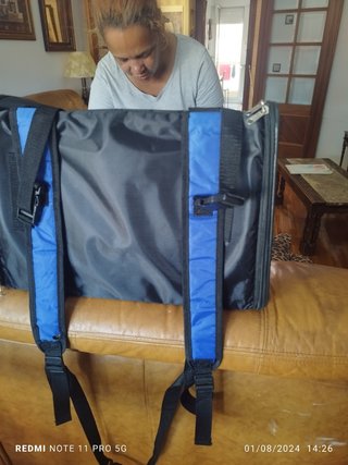 Bolsa transportín mascotas