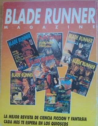 BLADE RUNNER MAGAZINE RETAPADO NÚMEROS 1 A 3