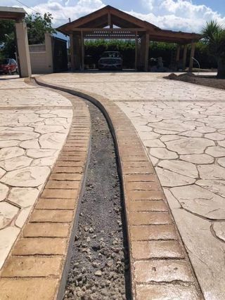 Hormigón impreso y pulido