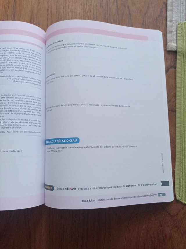 NUEVOS. Historia batxillerat 1 y 2