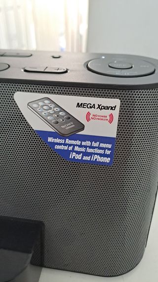 Altavoz/Radio/Despertador SONY Ipod