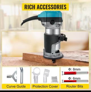 Recortadora cable 800W, 30000RPM com acesorios