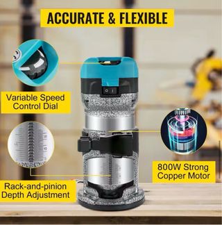 Recortadora cable 800W, 30000RPM com acesorios