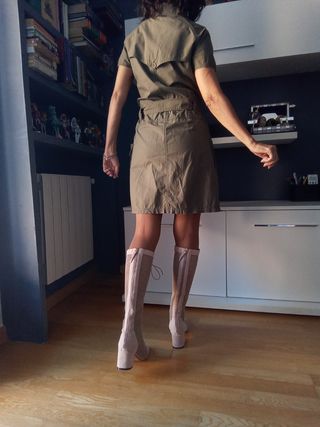 VESTIDO ESTILO MILITAR 