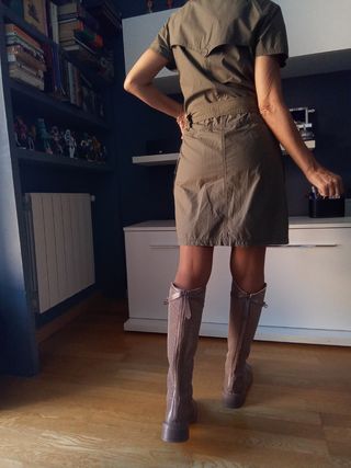 VESTIDO ESTILO MILITAR 