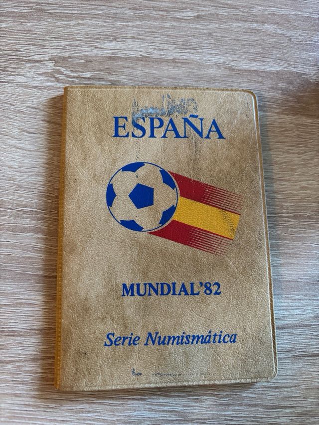 Estuche monedas Mundial 82