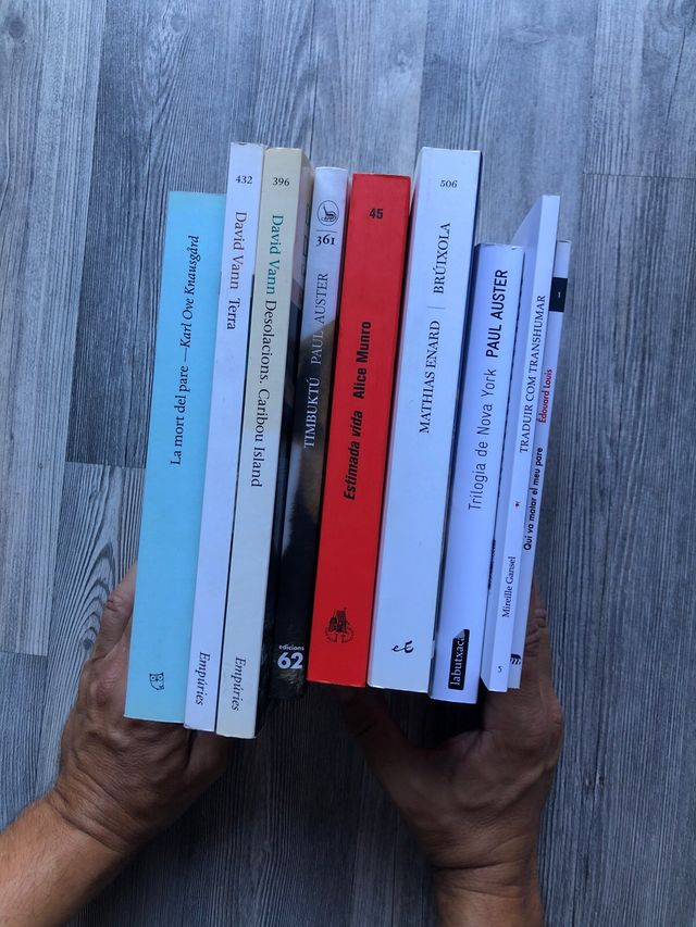 Literatura en català. Traduïts. De 4 a 50€