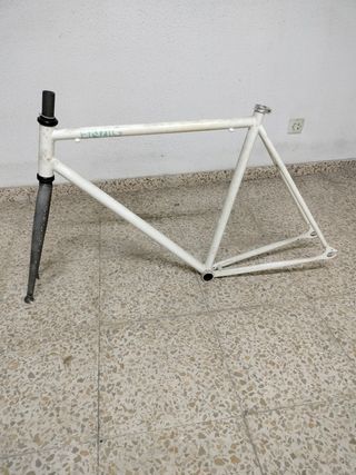 Cuadro fixie de acero
